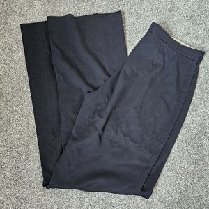 Club Monaco Black straight leg pants Size 8 Tall 33" inseam